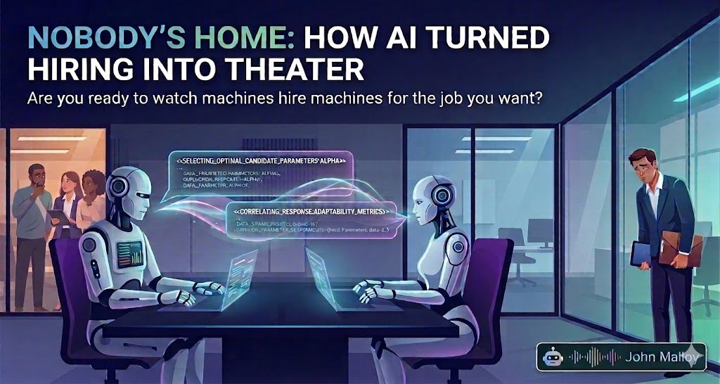 Nobody's Home: How AI Turned Hiring Into Theater